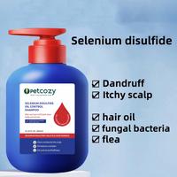 Selenium Disulfide Hair Care Shampoo Oil Control Refreshing Anti-Dandruff Anti-itch Scalp Cleansing Shampoo, 300ML Cleanser C...