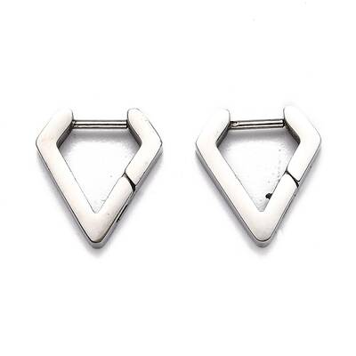 Tarnish Resistant 304 Stainless Steel Huggie Hoop Earrings