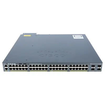 WS-C2960XR-48FPS-IWS Cisco Catalyst 2960XR Series 2960XR-48FPS 48 x RJ-45 Ports PoE+ 10/100/1000Base-T + 4 x SFP Ports Layer ...