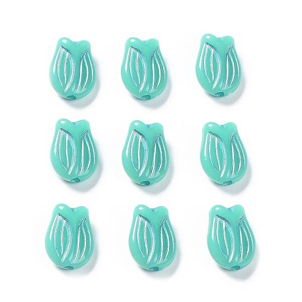 Plating Opaque Acrylic Beads