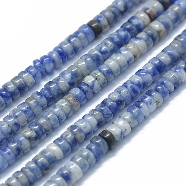Natural Blue Spot Jasper Beads Strands