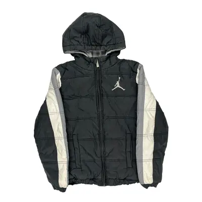 Age 10-12 Jordan Puffer - Medium Black Polyester