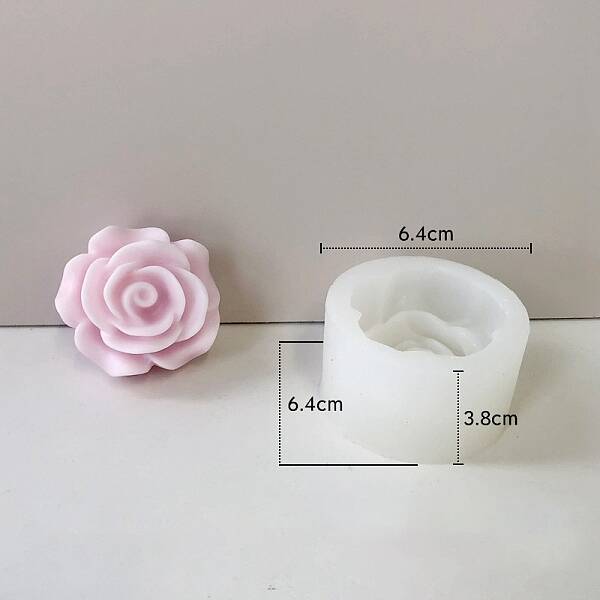 Flower Scented Candle Food Grade Silicone Molds