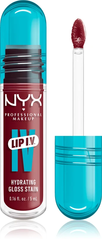 NYX Professional Makeup IV long-lasting lip gloss with a moisturizing effect, color 09 - BLUSH RUSH 5 ml