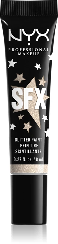 NYX Professional Make-up Halloween Paint glitter for face and body color 01 Graveyard Glam 8 ml