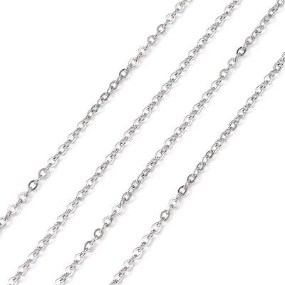 Tarnish Resistant 304 Stainless Steel Cable Chains