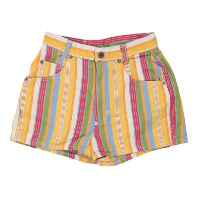 Age 10-12 Blue Family Striped Shorts - 24W 1L Multicoloured Cotton