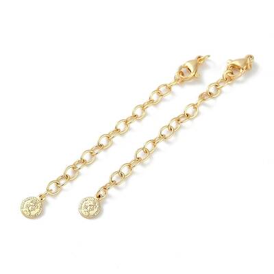 Brass Ends with Chains