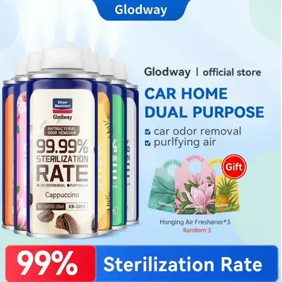 [Glodway]Car odor remover / Car air freshener / 99.9% sterilization rate / Car fragrance spray / Room deodorizer / Purifying ...