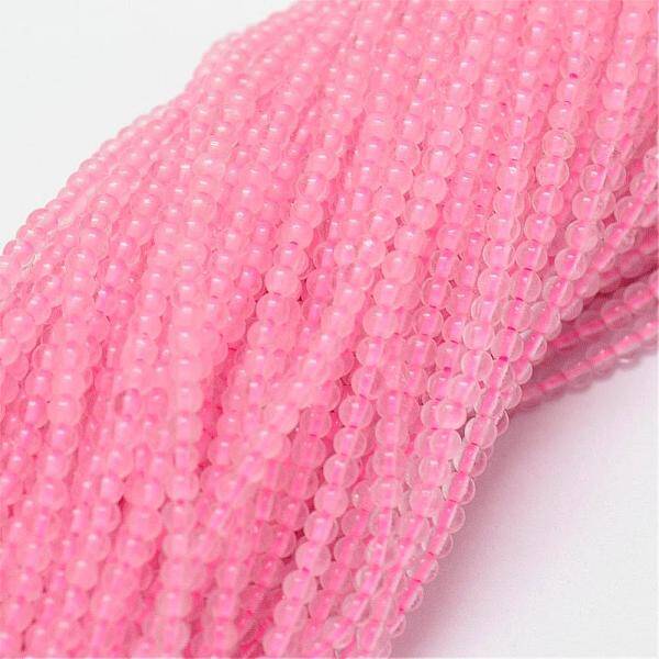 Natural Rose Quartz Beads Strands