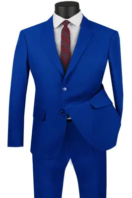 SMB Couture Men's Executive 2-Piece Suit - Classic Look with Professional Style