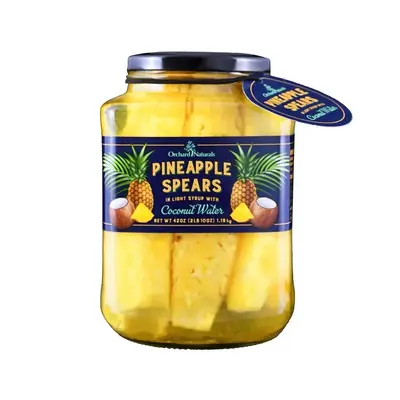 Pineapple Spears Light Syrup Coconut Water 42oz *(New Packaging)*
