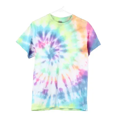 Gildan Tie-Dye T-Shirt - Medium Multicoloured Cotton