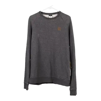 Nike Sweatshirt - Medium Grey Cotton Blend