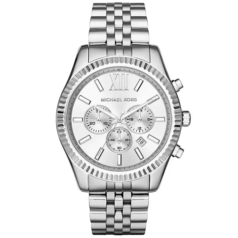Michael Kors MK8405 Lexington Silver Men's Watch