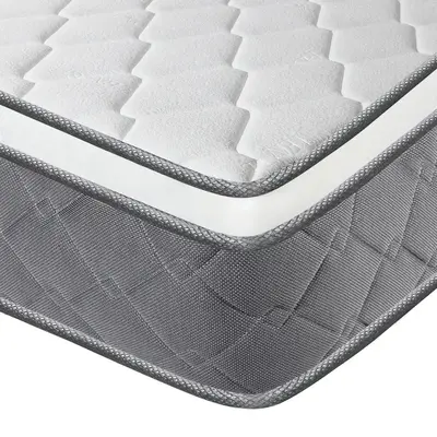 KORLOVY 12-14 Inch Twin Full Queen King Hybrid Boxed Mattress Medium Firm Hybrid Gel Memory Foam Spring Mattress Skin-friendl...