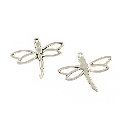 Tibetan Style Alloy Dragonfly Pendants