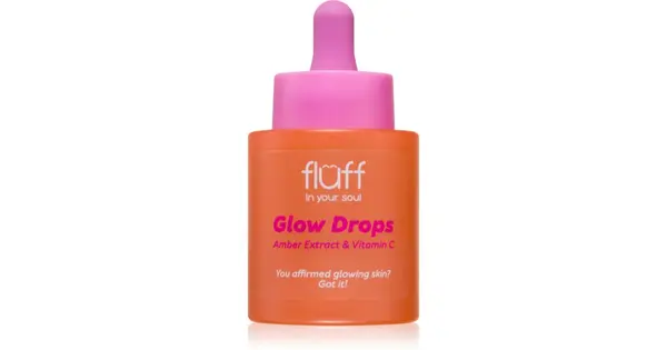 Fluff Glow Gocce Illuminating Serum With Vitamin C Amber Extract 30 Ml