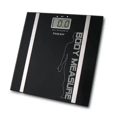 Beper Digital Personal Scale With Fat And Water Measurement 40808A