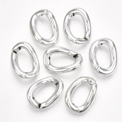 UV Plating ABS Plastic Linking Rings