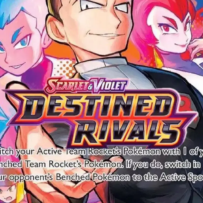Pokemon Scarlet & Violet Destined Rivals Booster Pack