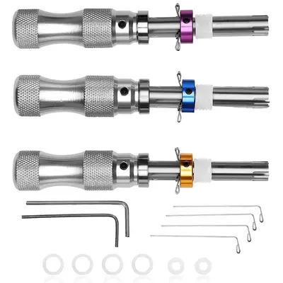 Stainless Steel Tubular Wrench Tool with Strong Handle, Tighten & Loosen Car Repair Tools, Suitable for Home Seal Sleeve Scre...