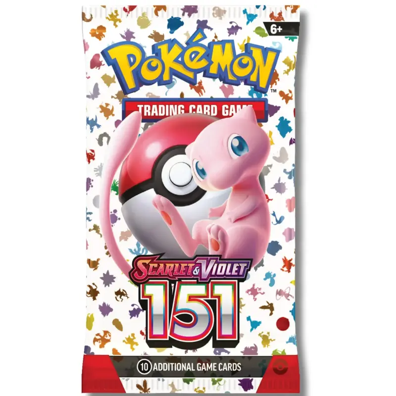 Pokemon 151 Booster Pack Live Opening