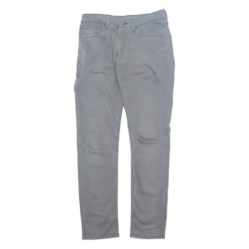 LEVI'S 511 Jeans Mens Grey Slim Straight W32 L34