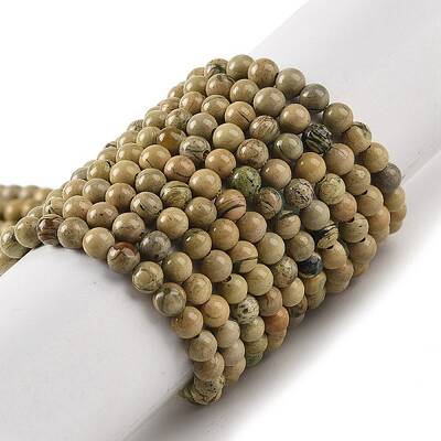 Natural Verdite Stone Beads Strands