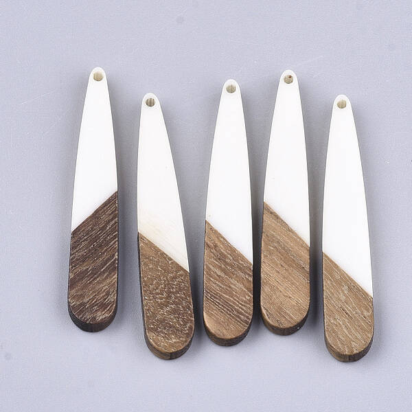 Resin & Wood Pendants