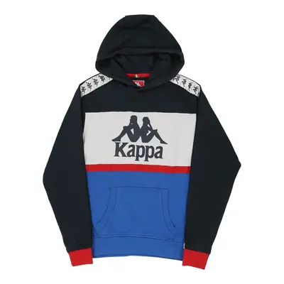 Kappa Spellout Hoodie - Small Block Colour Cotton