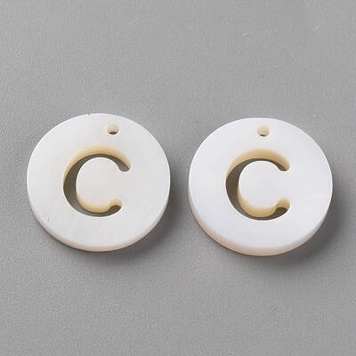 Natural Freshwater Shell Pendants