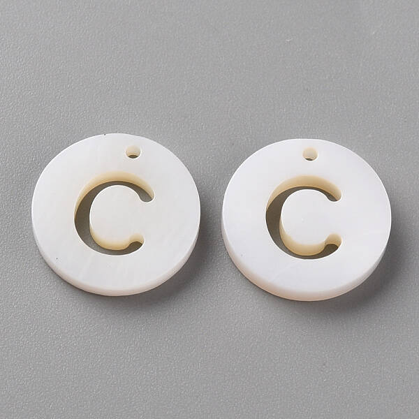 Natural Freshwater Shell Pendants