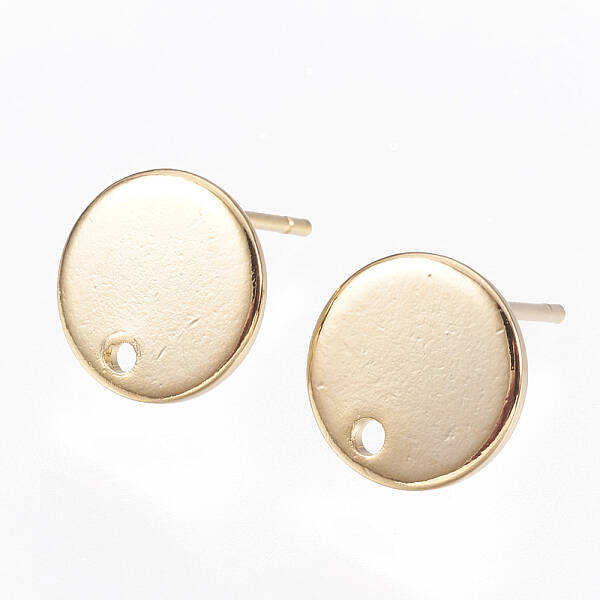 Brass Stud Earring Findings