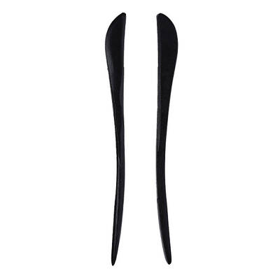 Vintage Schima Wood Hair Sticks Findings