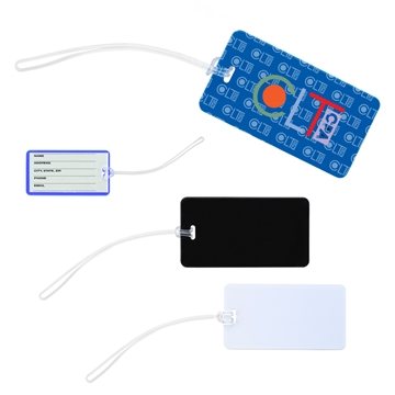 250 Custom Voyage Luggage Tag - PVC & ID Card