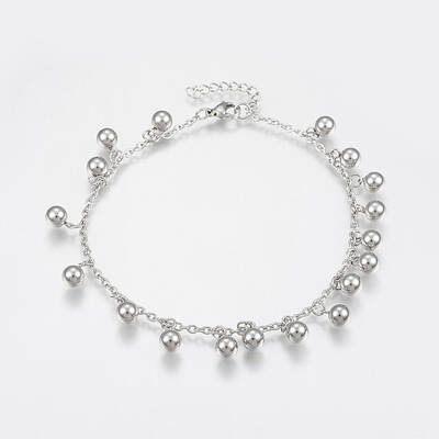 Tarnish Resistant 304 Stainless Steel Anklets