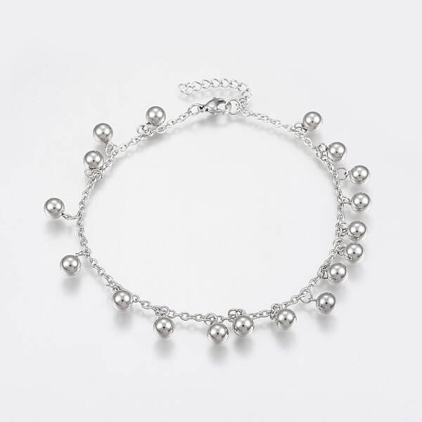 Tarnish Resistant 304 Stainless Steel Anklets