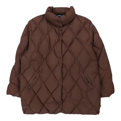 Moncler Puffer - Large Brown Down | Size: large