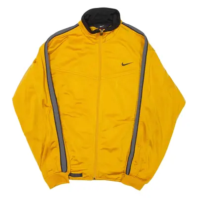 NIKE Mens Track Jacket Orange S