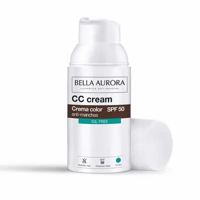 Bella Aurora CC Anti-imperfection Cream Oil Free Spf50 30 ml