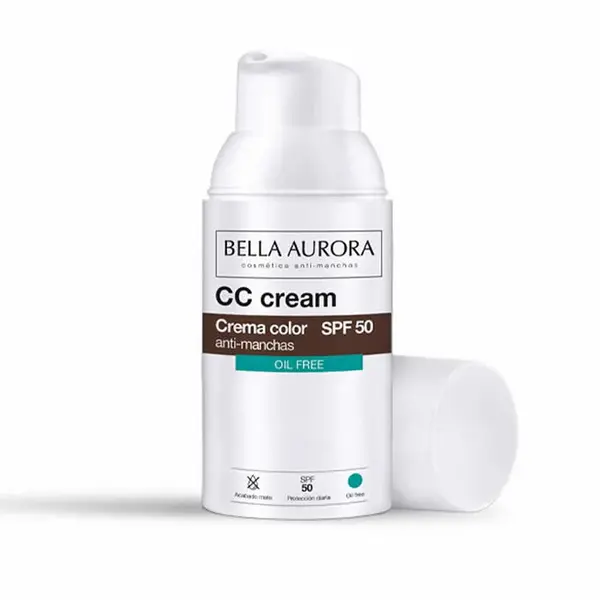 Bella Aurora CC Anti-imperfection Cream Oil Free Spf50 30 ml