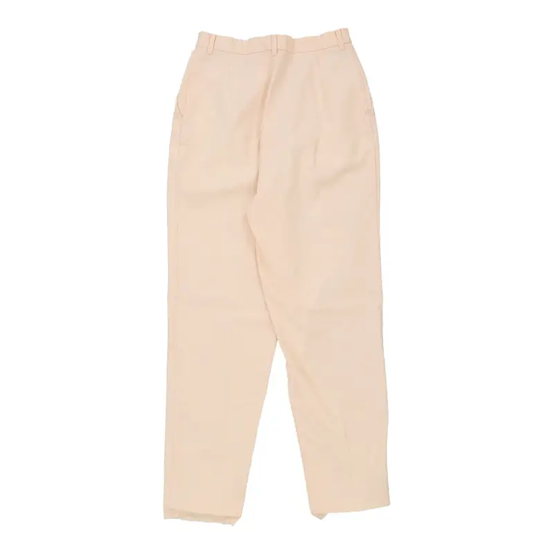 Made In USA H.I.S Trousers - 26W UK 8 Pink Cotton