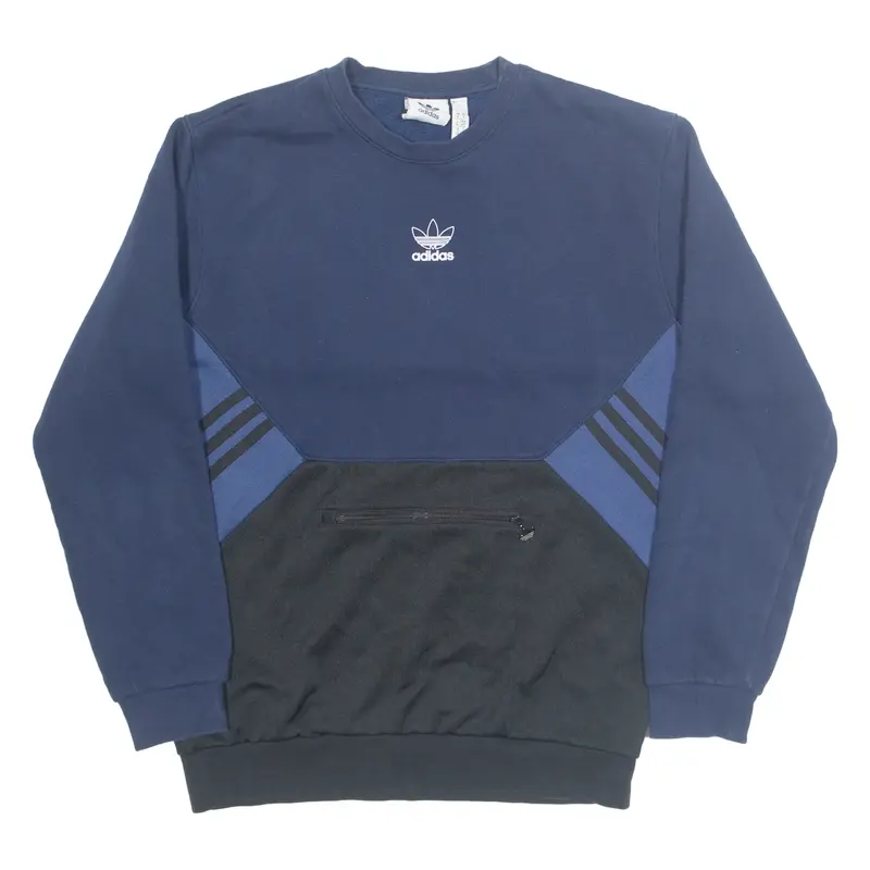 ADIDAS Mens Sweatshirt Blue S