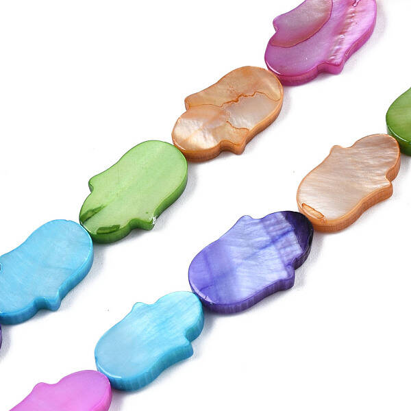 Natural Freshwater Shell Beads Strands