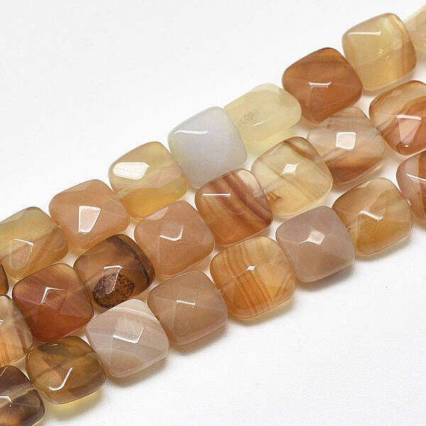 Natural Red Agate Beads Strands