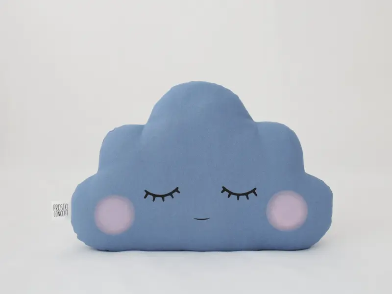 Blue Heaven Small Cloud Pillow