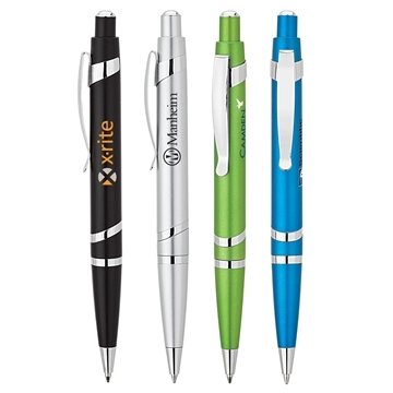 250 Customized Montina Ballpoint Pen - Metal Clip