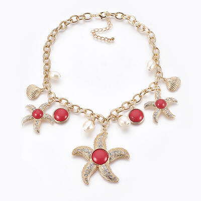 Alloy Pendant Necklaces