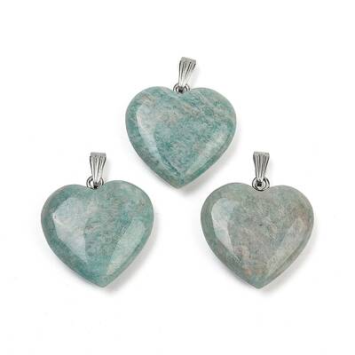 Natural Amazonite Pendants